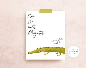 In A While Crocodile Etsy