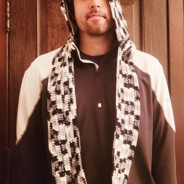 Hooded Scarf - Custom crochet