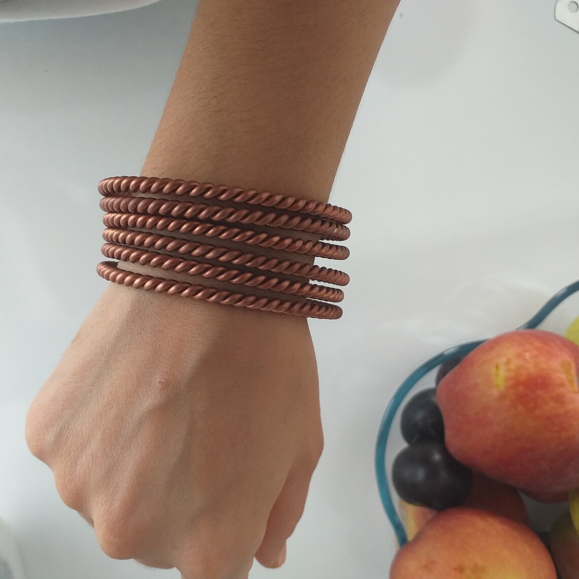 Copper Tensor Ring Barcalet Energy Balance X6 3 inch Etsy