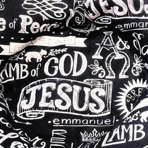 2 Pack Bowl Cozy Gift Set - Christian Religious Chalkboard Jesus Lord Savior - Microwave Safe Holder Protects Hands Hot/Cold - Kitchen Decor