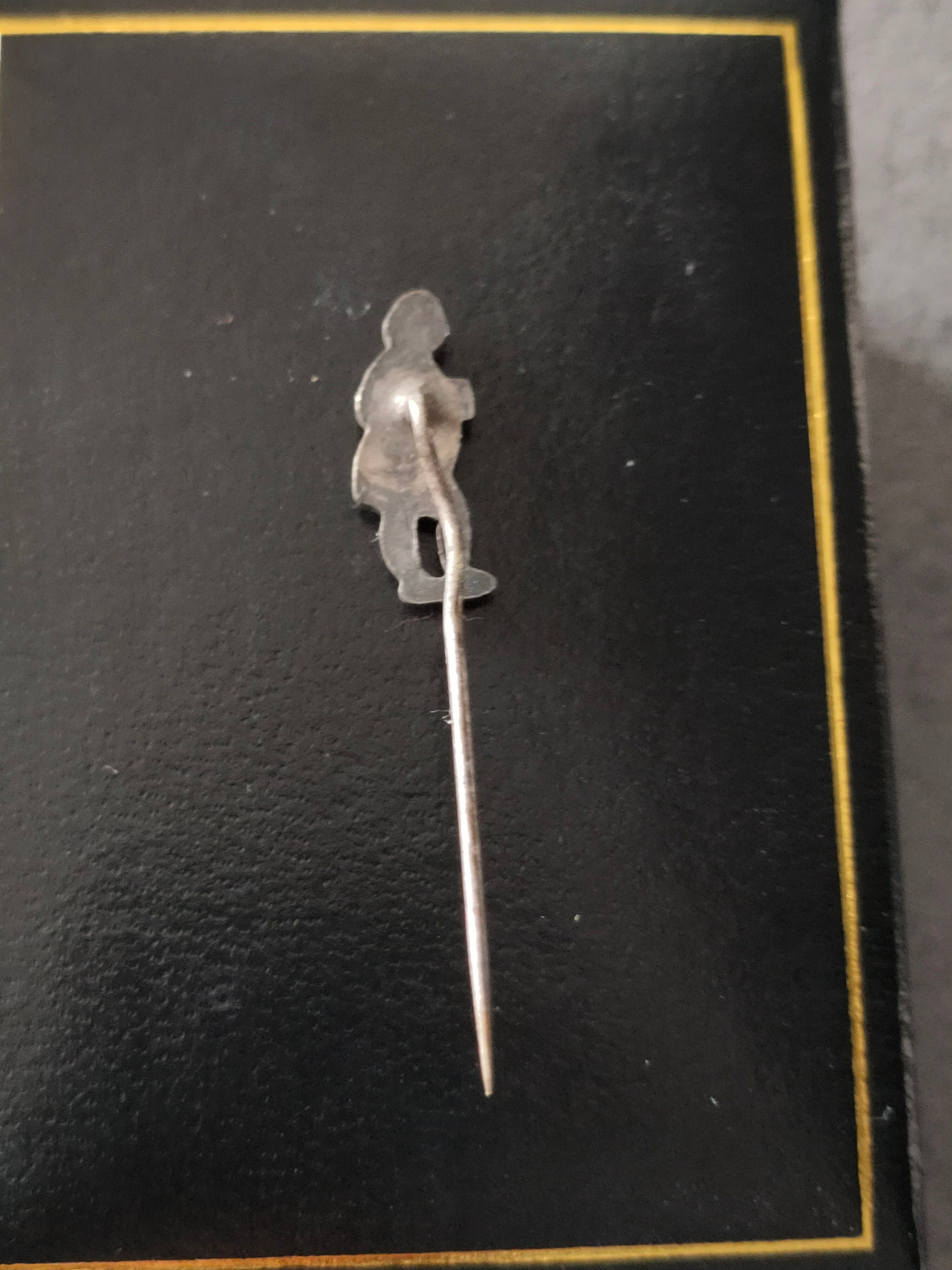 Lapel Pin Antique/Edwardian Figure Lapel/Badge Pin | Etsy