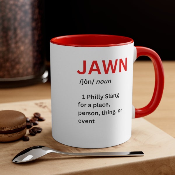 JAWN Philly - Accent Coffee Mug, 11oz
