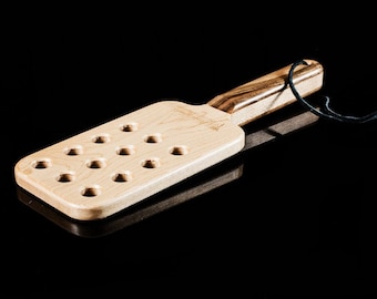 Hairbrush Paddle with Holes