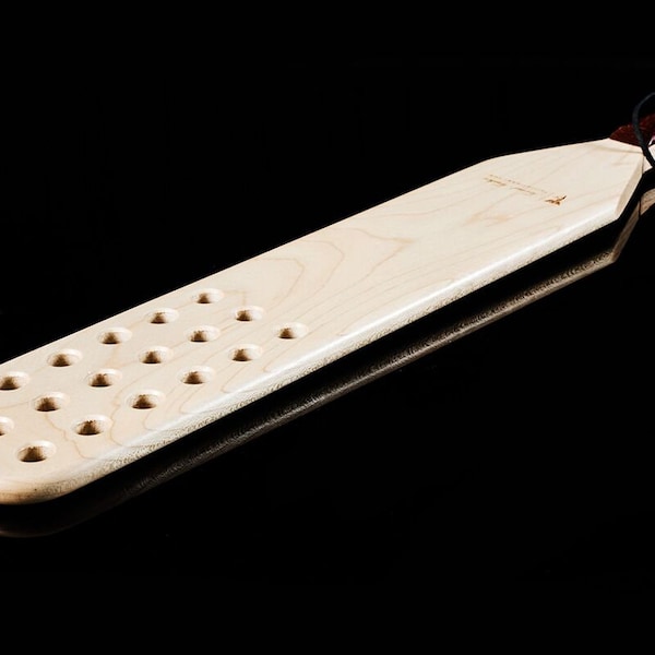 Disciplinarian Paddle with Holes