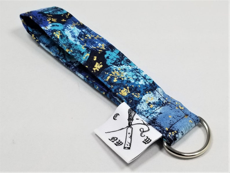Fabric Wristlet Key Fob Cloth Wristlet Keychain Key Chain