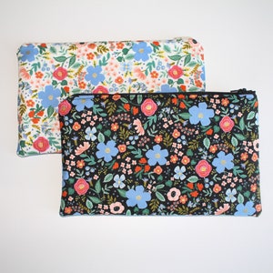 Gewehr Papier Co Reißverschlusstasche, Kosmetiktasche, Florale Tasche, Gewehr Wild rose Tasche, Makeup Tasche, Geldbörse Organizer, Brautjungfer Geschenk