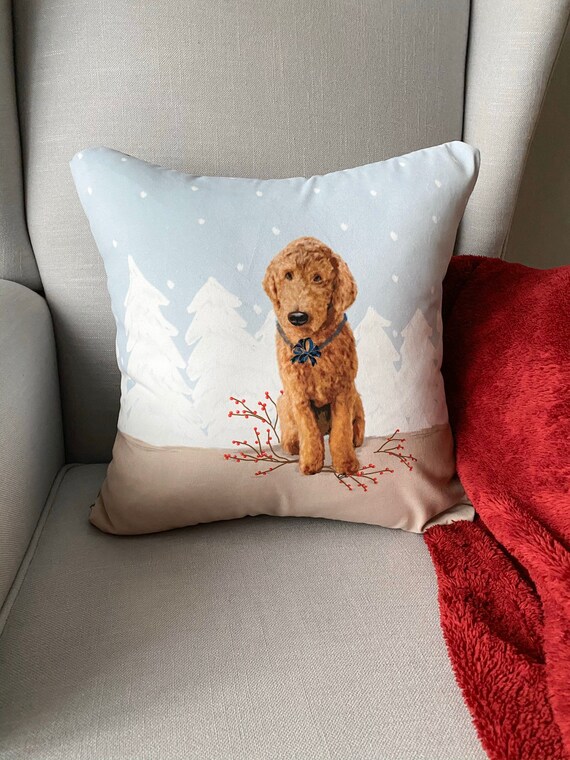 pic Goldendoodle Pillow Cover etsy