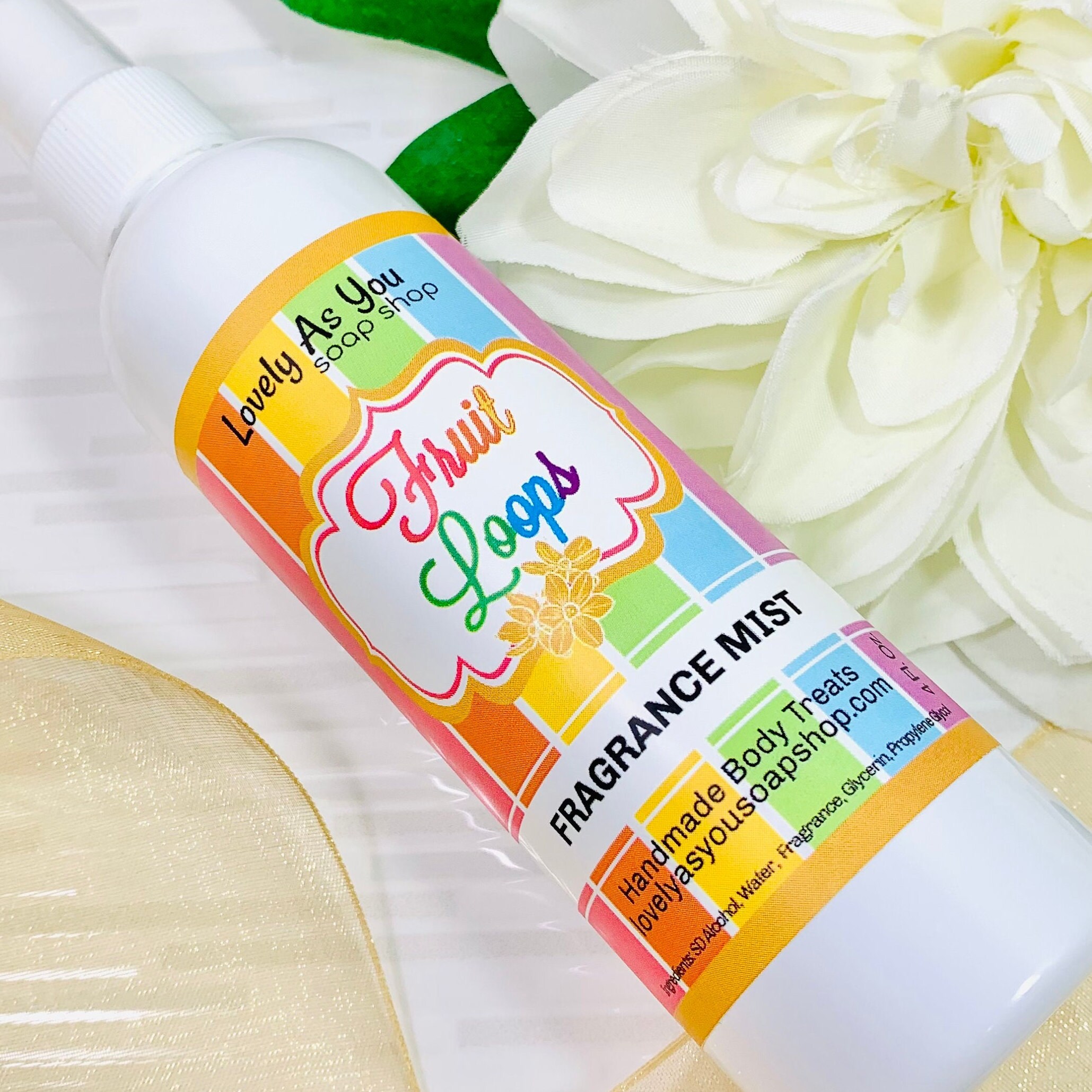 Fruit Loops Fragrance Mist Body Spray Perfume Lovely as You Etsy