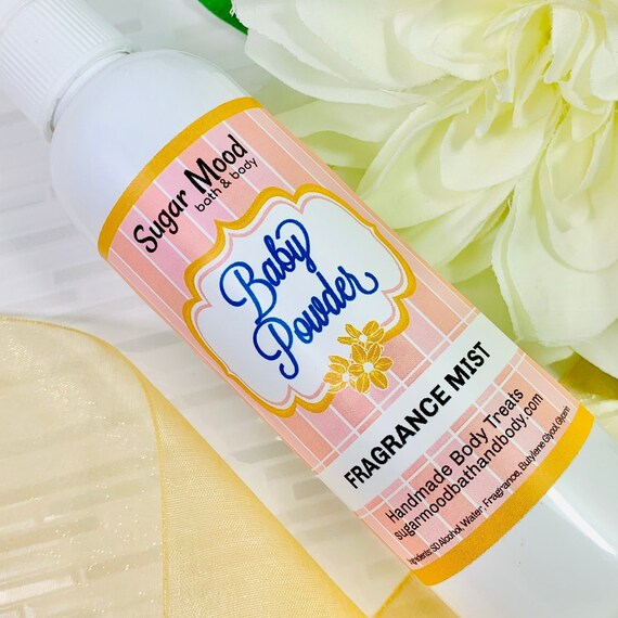 Baby powder scented body spray clearance