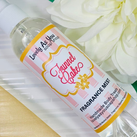 Funnel Cake Fragrance Mist Body Spray Perfume Lovely as You Etsy