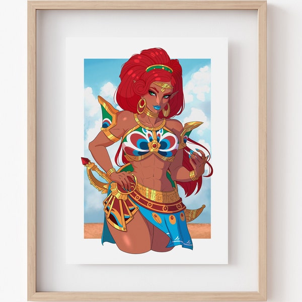 Urbosa - 5x7 Print (Frame Not Included)