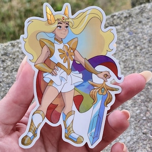 She-Ra - Holographic Vinyl Sticker