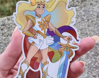 She-Ra - Holographic Vinyl Sticker