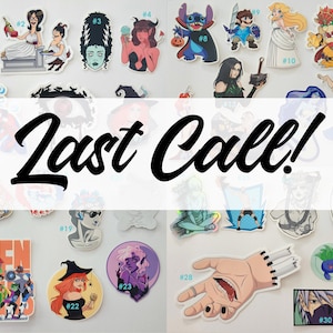 Last Call - Vinyl Stickers image 1
