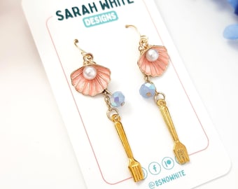 Mermaid Inspired Earrings