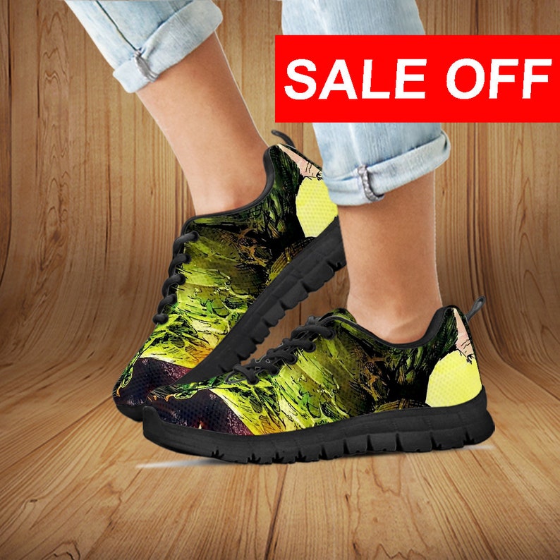 Hulk Sneaker Hulk Shoes Custom Sneaker Captain America Avengers End Game Shoes Avengers Endgame
