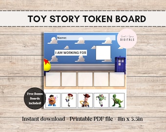 Printable Token Board | Visual Support | ABA Therapy | Classroom ...