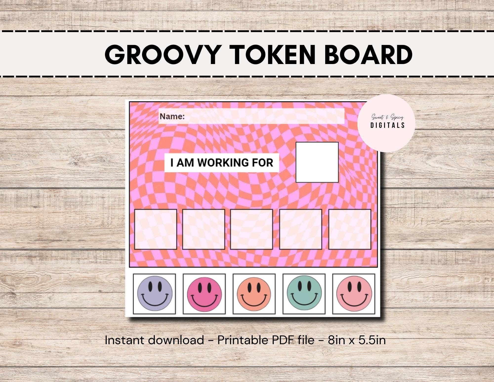 Printable Token Board for Kids | Visual Support | ABA Therapy ...