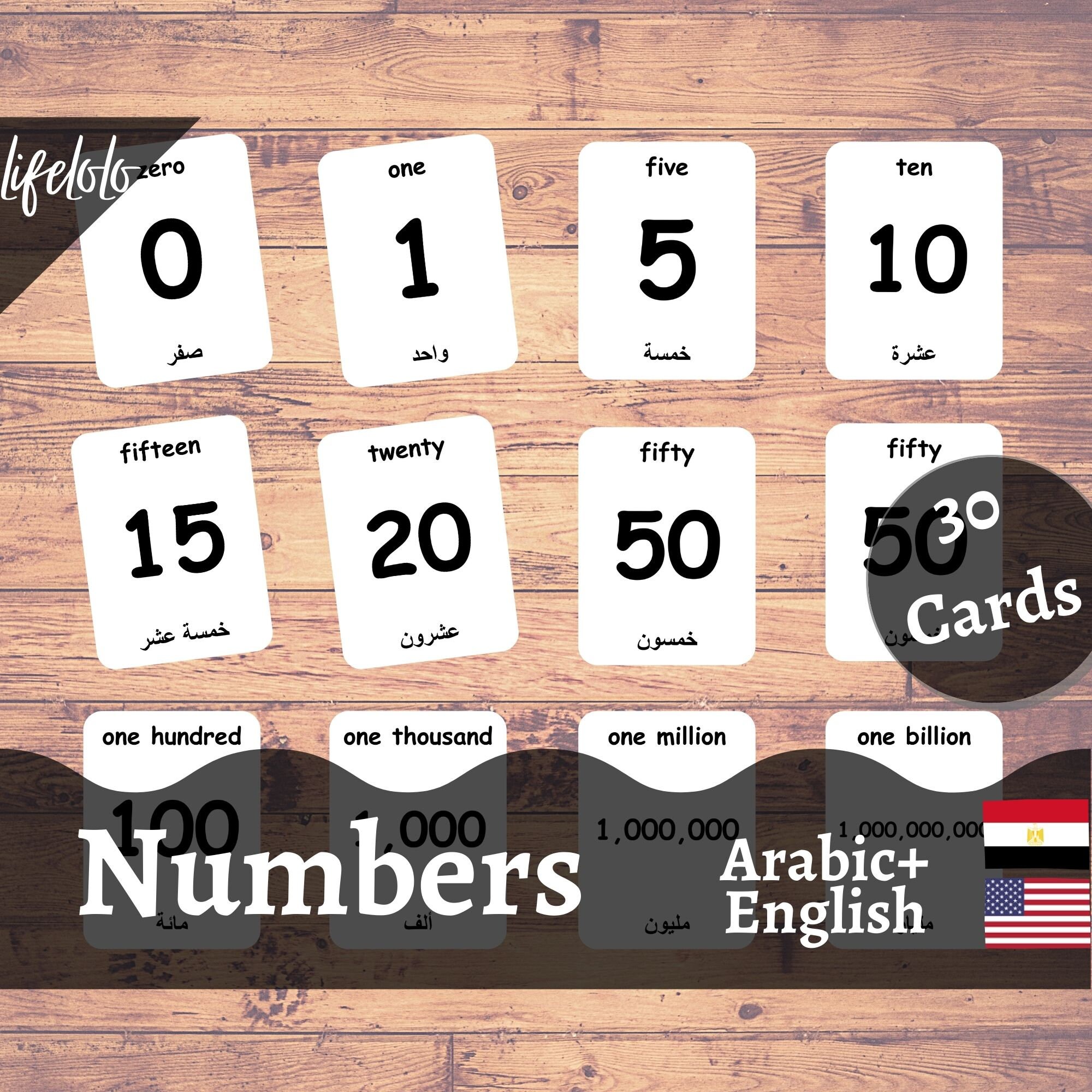 numbers in arabic 30 cards arabic flash cards montessori etsy
