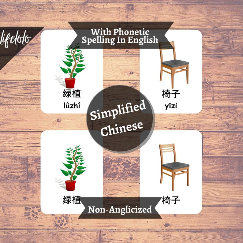 Chinese Things.pdf Household Items SIMPLIFIED CHINESE Flash Cards, Bilingual Cards ...