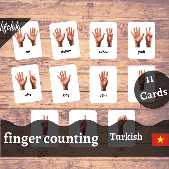 トルコ法律用語辞典　トルコ語　ドイツ語　フランス語　英語　ラテン語 トルコ語の数字、数え方フラッシュカード、トルコ語の学習、幼児向け