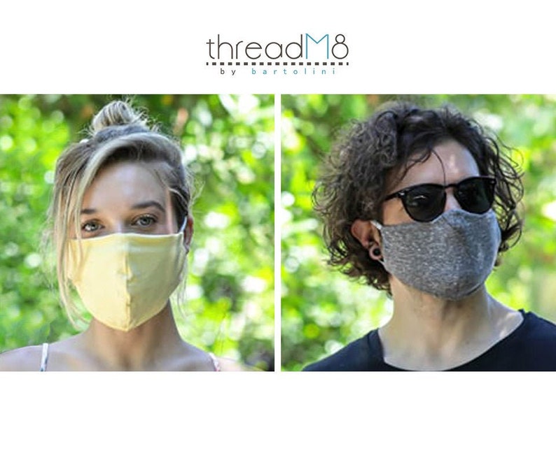 Buy One Get One Free: Reusable Washable Protective Face Mask with filter pocket, Unisex Mask Adult Size 