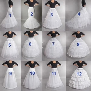 Underskirts for wedding dresses cheap