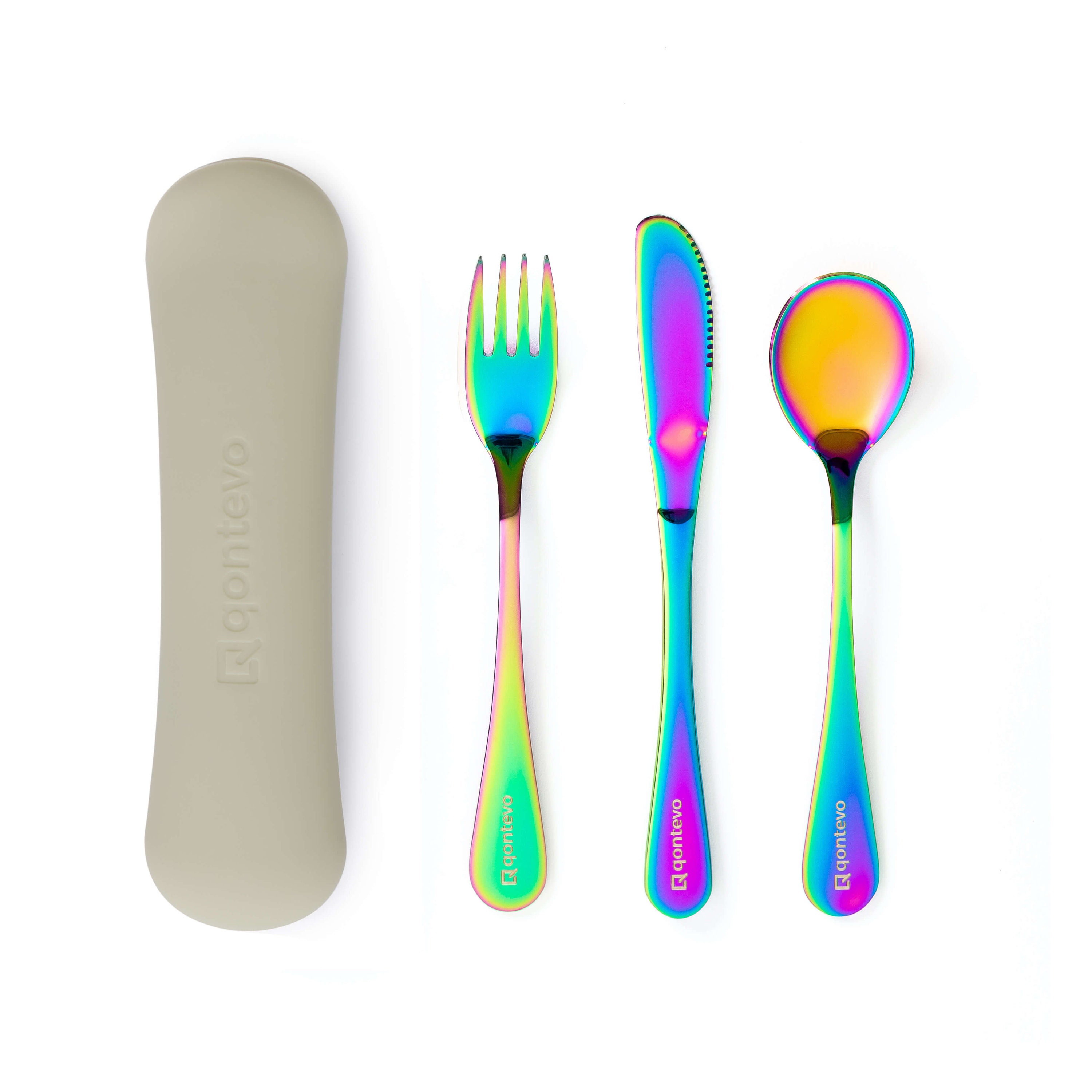 Travel Utensil Set With Case Etsy