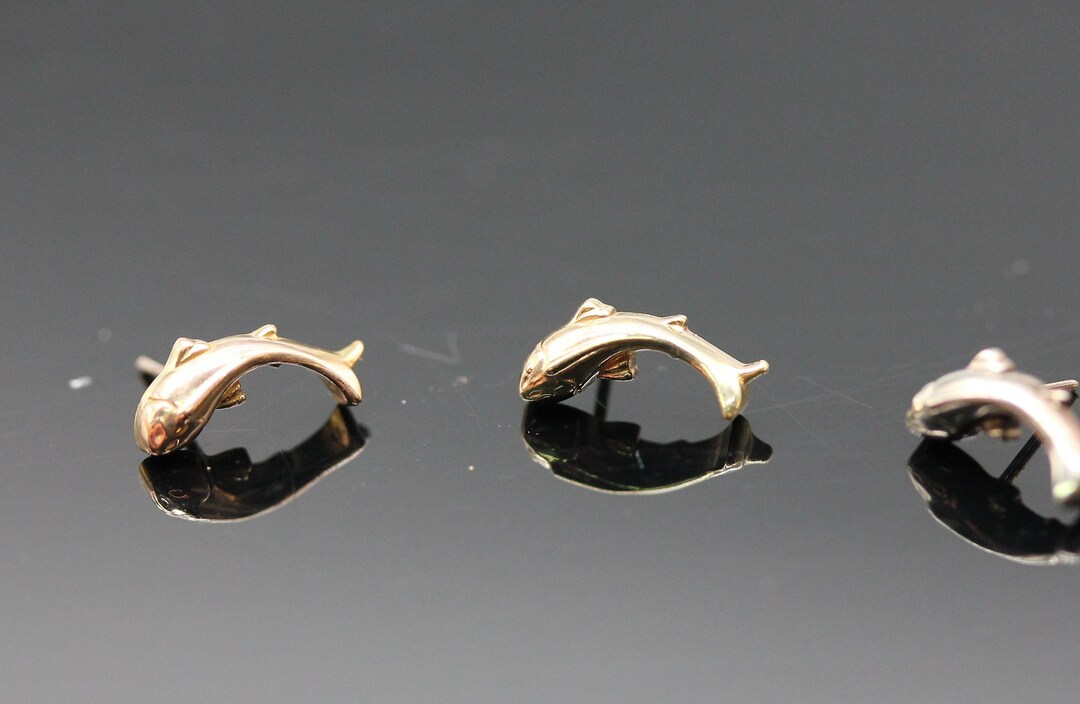 Koi Fish Push Pin 14k Solid Gold (NOT Plated or Filled) - Etsy