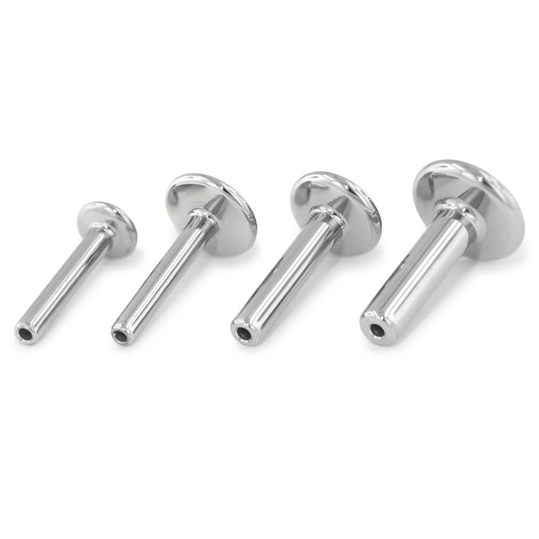 18g Neometal Titanium Push Pin Backing With Small Disc - Etsy