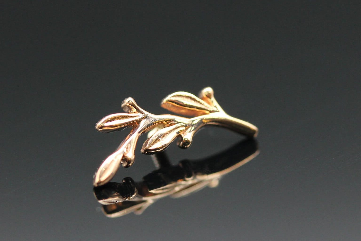 BVLA Rose Gold Threaded Small Amity Canada