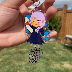 ffxiv elpis ancients flower charm keychains!