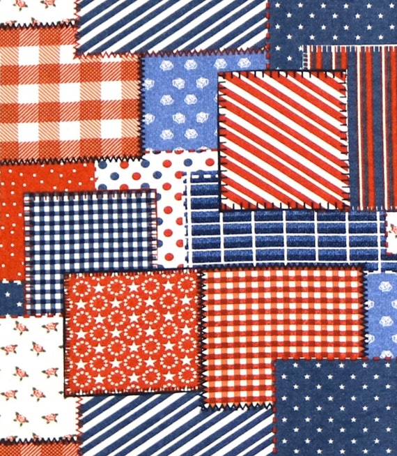 Americana Patchwork 2 Ply UnPaper Towels 6 pack