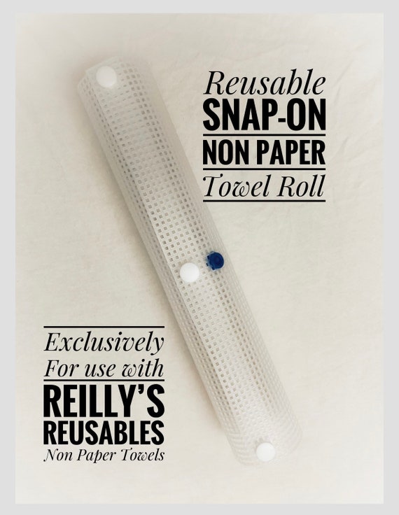Reusable Snap On Non-Paper Towel Roll for Snap Non-Paper Towels | A La Cart Item