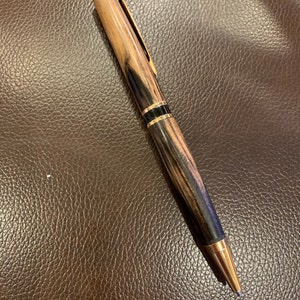 Black and White Ebony Pen