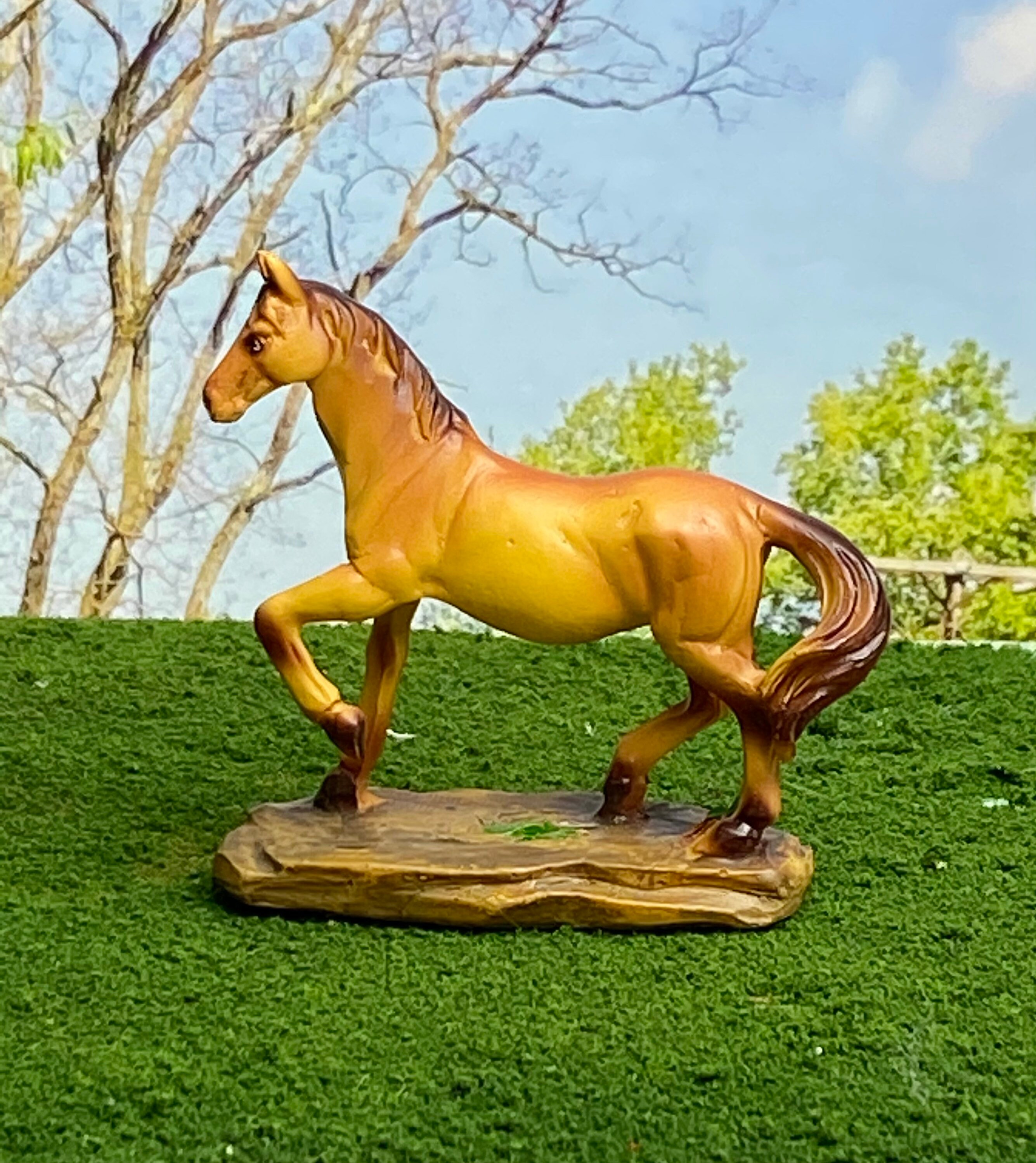 Miniature Horse Figurines Choice of 3 Animal Figurine Etsy