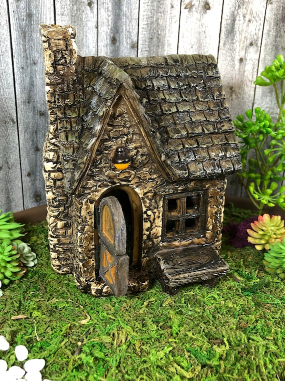Buy 3 Save $5 Miniature Dollhouse Fairy Garden Black Chimney Candle