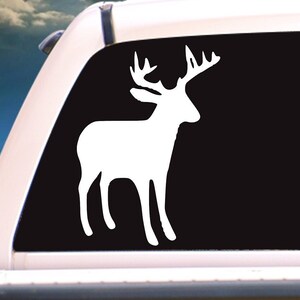 Deer, Elk, Big Game, Deer Antler, Car Sticker Decal, Hunter Gift, Hunting Life