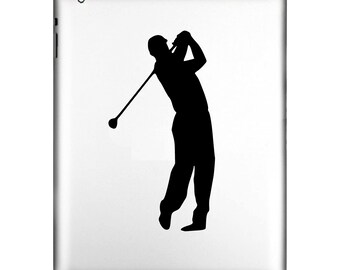 Male Golfer Sticker Decal for windows, computers, anything with a flat surface