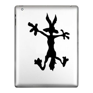 Wylie Coyote Splat | Cover Car Dent | Decal Sticker anything with a flat surface