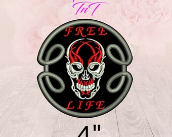 Purchase CELTIC CROSS SKULL BIKER PATCH (XXL) 11 INCH PATCH In Las - Foto 6