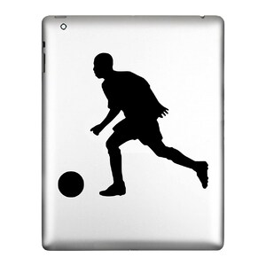 Soccer Player Sticker Decal anything with a flat surface.