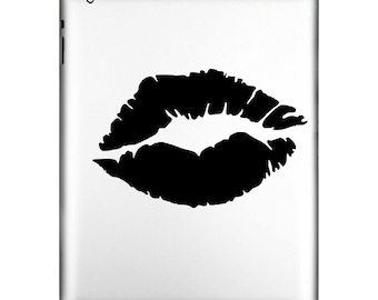 Lips Decal Sticker Sexy Kiss | Sticker for windows, computers, anything with a flat surface