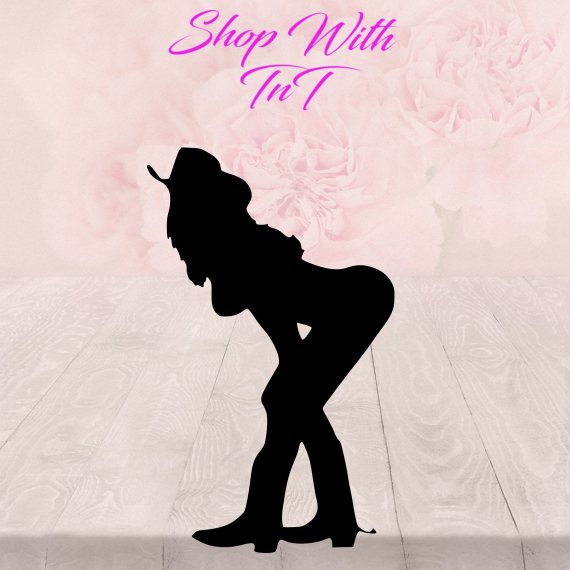 Cowgirl Cow Girl Sexy Decal Sticker Truck Cars Windows Etsy