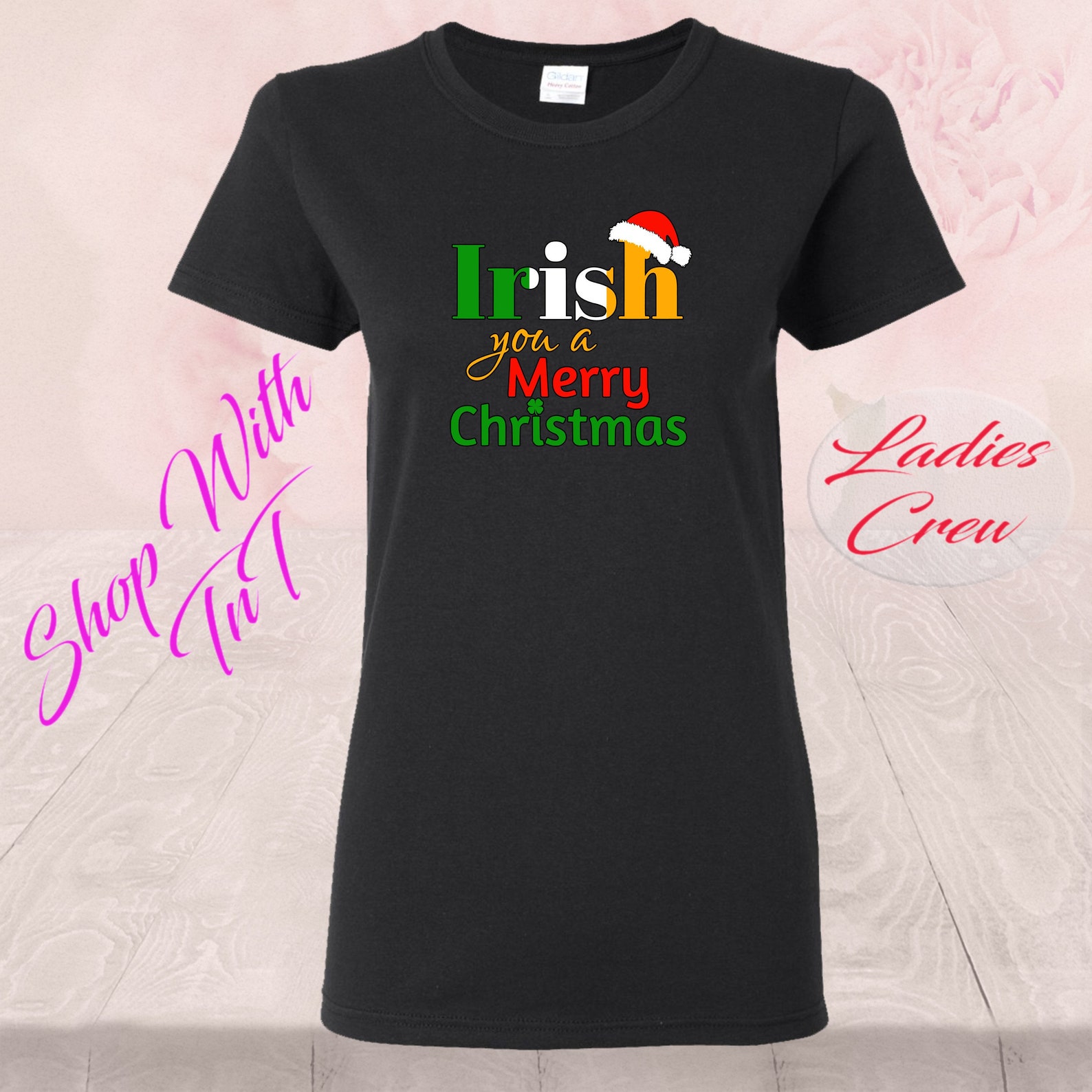 Irish You A Merry Christmas TShirt Tank Tops Workout Etsy