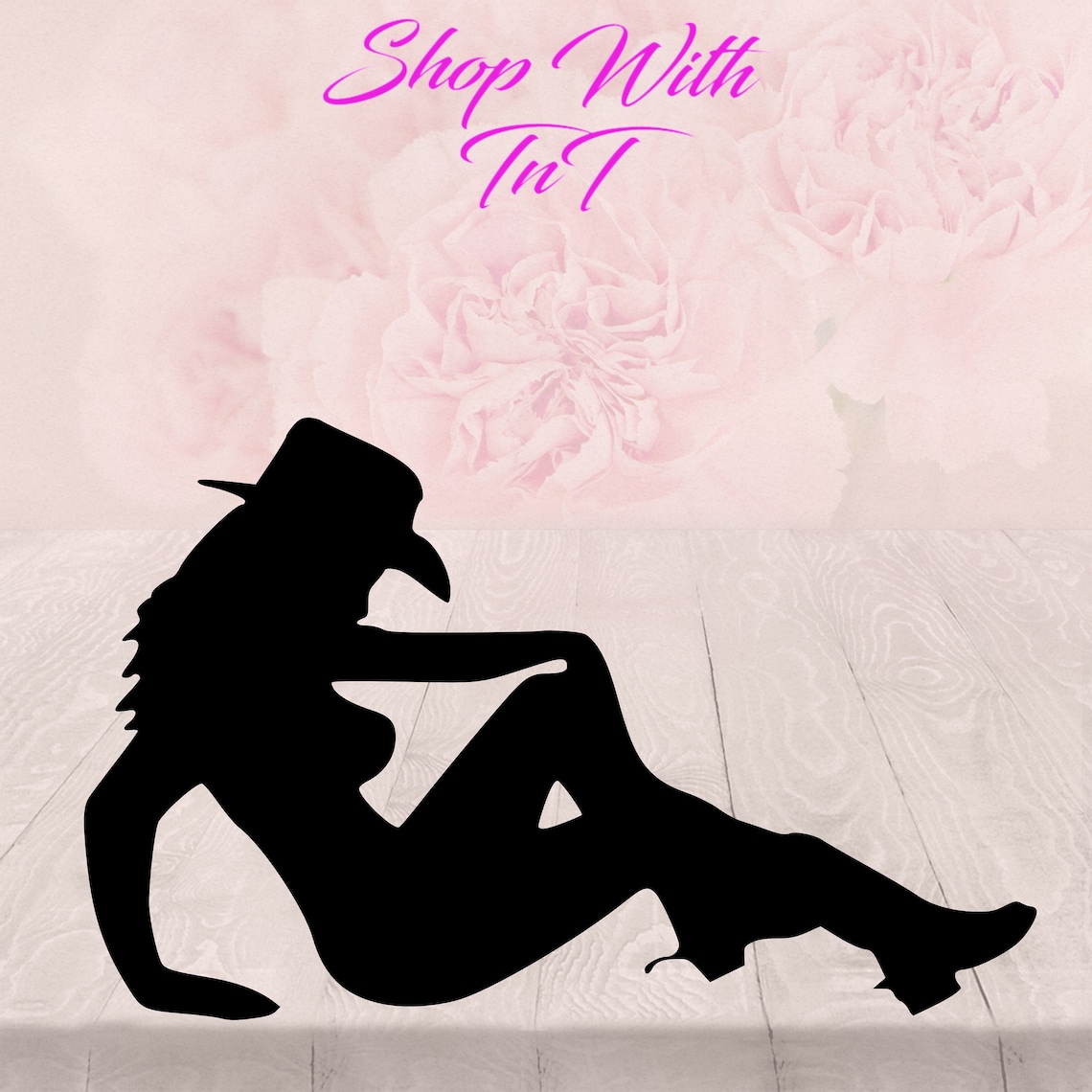 Cowgirl Cow Girl Sexy Decal Sticker Truck Cars Windows Etsy