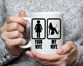 あなたの妻、私の妻、ヴィクセン キティ キャット | 15 オンス マグ