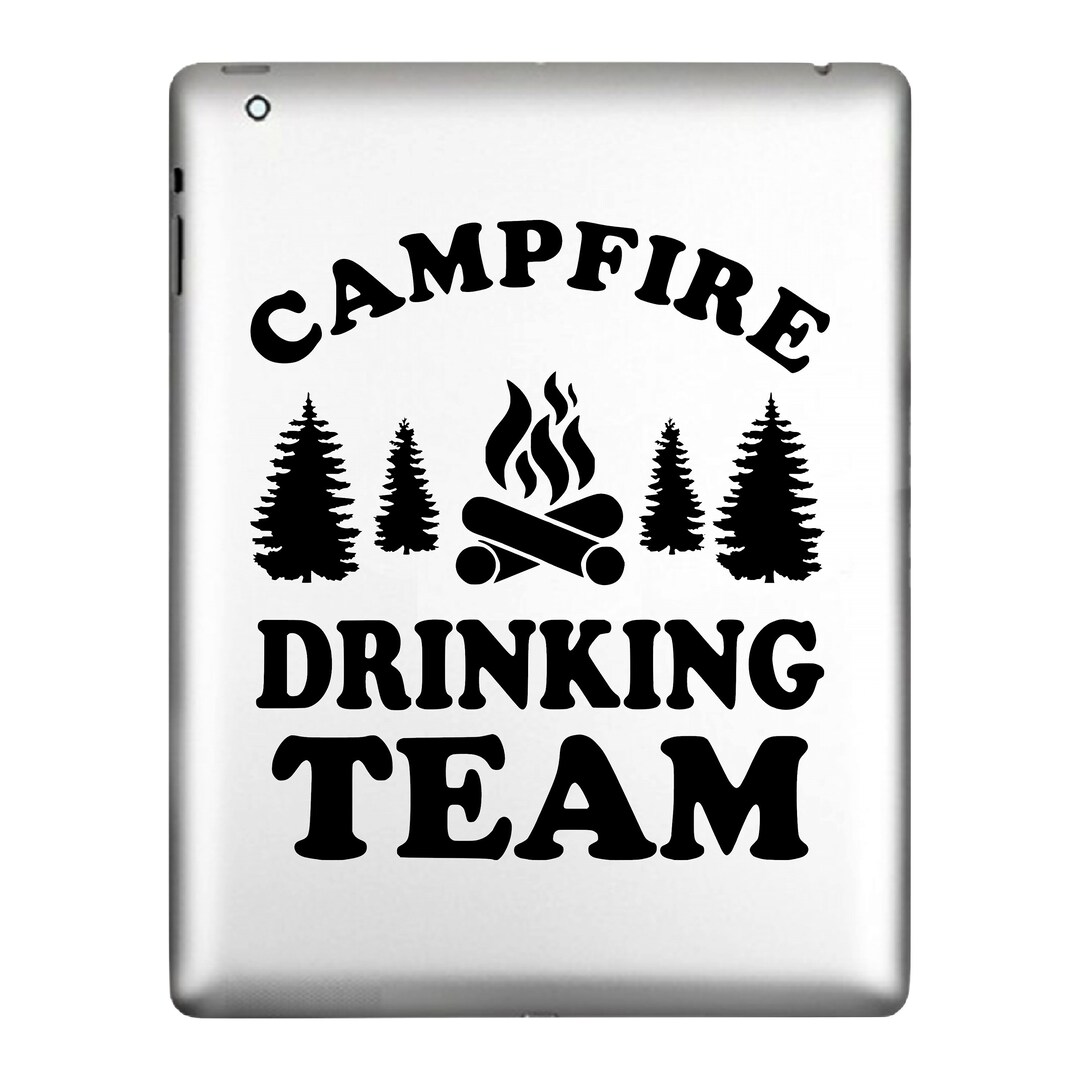 Camping Decal, Summer Stickers, Camping Crew, Campers Gift, Campfire ...