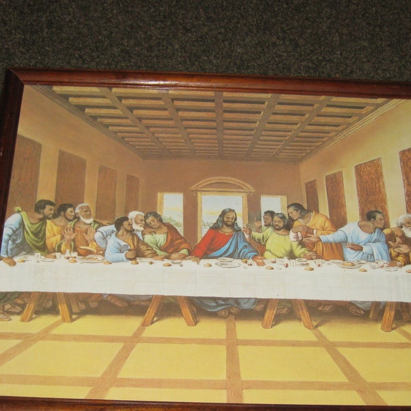 Last Supper Wood Wall Art - Etsy
