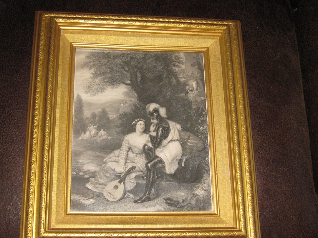 GASTON DE FOIX Antique Engraving From Painting by Sir C. L. Etsy